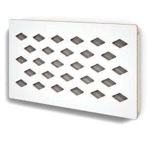 Osłona maskownica grzejnika M14 Biała